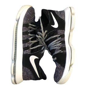 Nike KD 10 Oreo Flyknit Kevin Durant Basketball Shoes